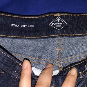 St. John's Bay Dark Blue Denim Jeans